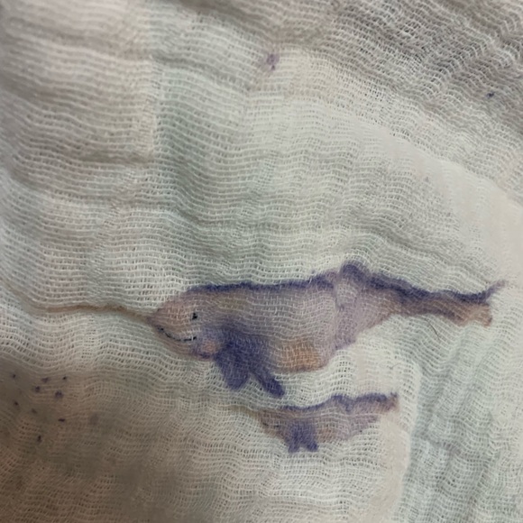 Narwhal Muslin car seat cover - Picture 9 of 9